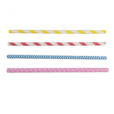 Colored Paper Drinking Straw