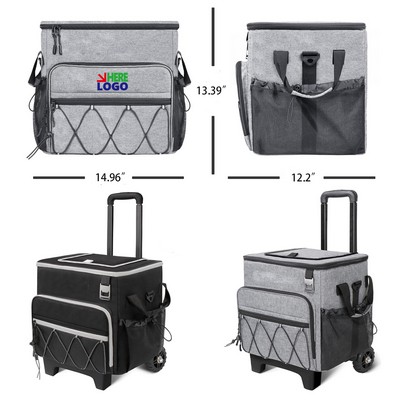 60 Cans Insulated Collapsible Leakproof Soft Cooler Bag