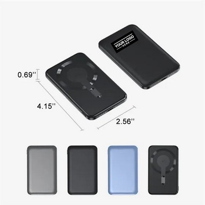 10000mAh 20W Magnetic PD Fast Charging Mini Power Bank