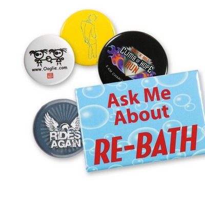 Stock Rectangle Button (2 x 3")