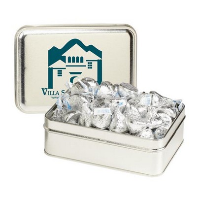 Small Rectangle Tin - Hershey's® Kisses® Chocolate