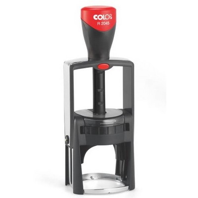 COLOP Mechanical Self-Inking Die Plate Time Dater Stamp (1 5/8" Diameter)