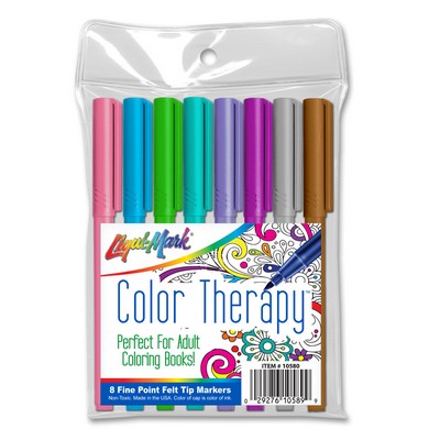 Adult Liqui-Mark® Color Therapy® Felt Tip Coloring Markers (Fashion Colors)