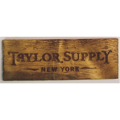4.25" x 12" - Hardwood Sign
