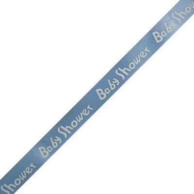 Baby Shower Ribbon on Satin