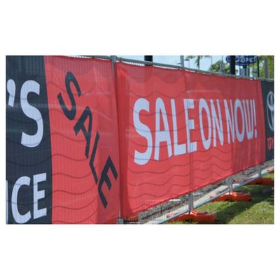 3 X 6 10 Oz. Mesh Vinyl Banners