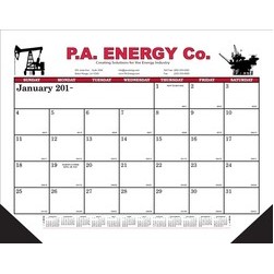 12-Sheet Display-A-Month Desk Pad Calendar (Thru 4/30)