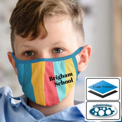Kids' 2-Ply PolyCotton Reusable Face Mask