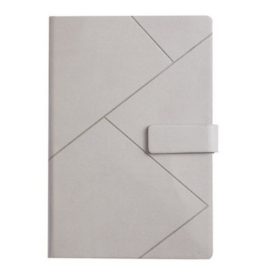 A5 Business PU Leather Hard Cover Magnetic Buckle Notebook