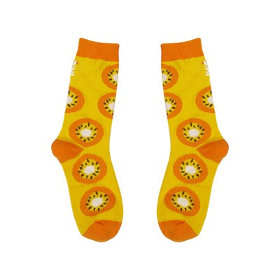 Thickened High-quality Jacquard Cotton Crew Socks