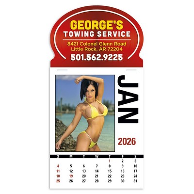 Press-N-Stick Full-Color Header Sunshine Girls Calendar