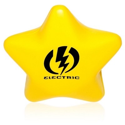 Star Stress Balls w/ Custom Logo PU Stress Reliever Balls