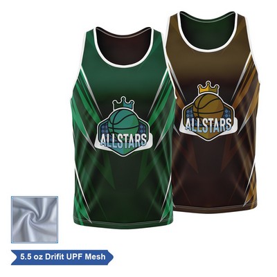 Sublimation UPF Mesh Reversible Tank Top - Men Women Kids