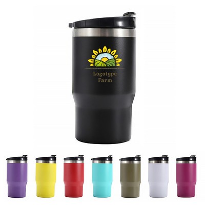 14 Oz. Insulated Vacuum Tumbler For Car Driver