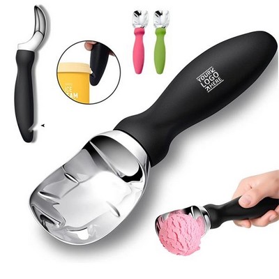 Ergonomic Ice Cream Scoop with Easy-Grip Handle