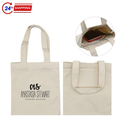 Small Canvas Tote Bag