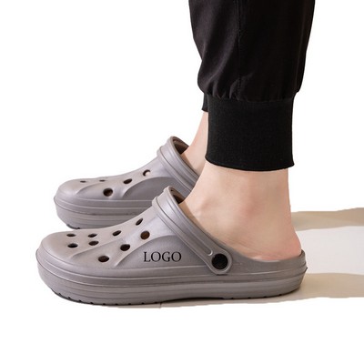 Summer Hole-Patterned Slippers