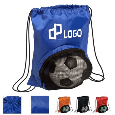 13.8X16.93 Inch Terylene Drawstring Backpack