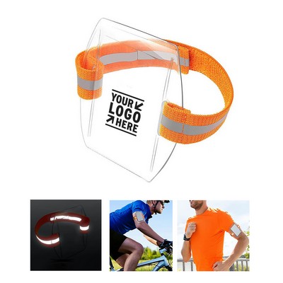 Armband Card Badge Holder
