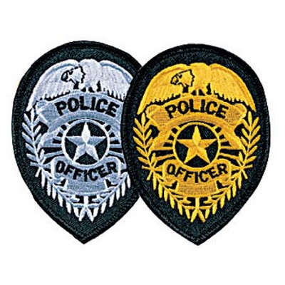 Police Emblem - Silver/Gold