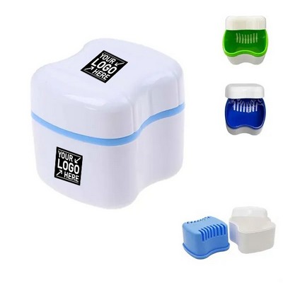 Denture Case Dental Storage Box for False Teeth