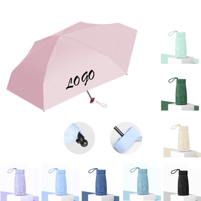 Compact Mini Sun & Rain Umbrella – UV Protection, Thickened & Portable