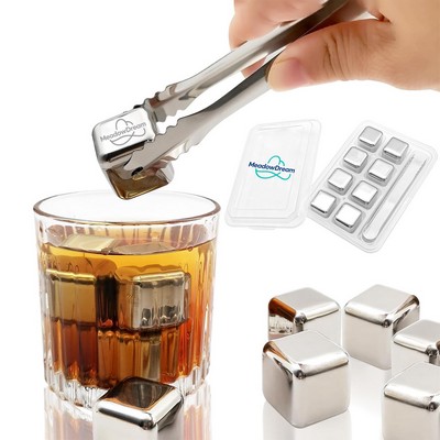 Reusable Stainless Steel Ice Cubes for Drinks