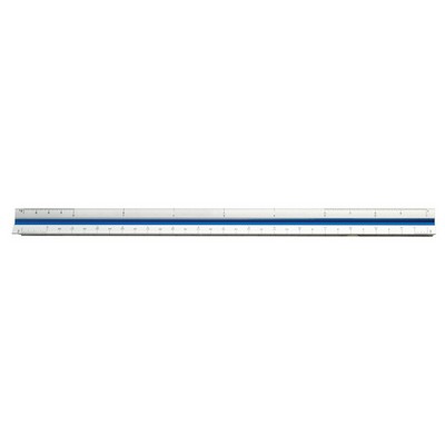 30cm Color-Coded Metric Architect Triangular Solid Scale