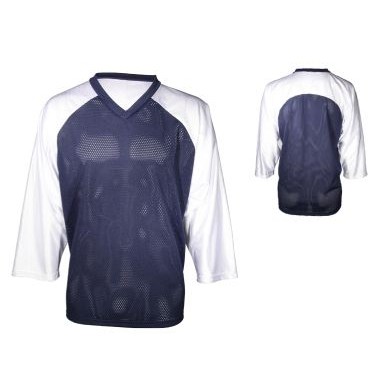 Adult Cool Mesh Hockey Jersey Shirt w/Contrasting Sleeve