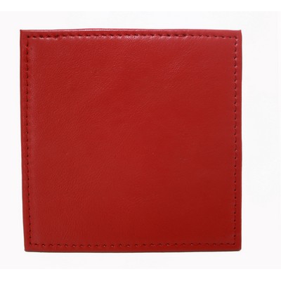 Ashlin® Executive Fire Engine Red Square Coaster