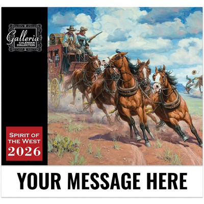 Galleria Wall Calendar 2026 Spirit of the West