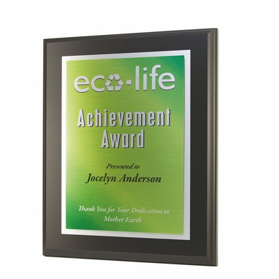 Black Panel Direct Plaque (10-1/2"x13")