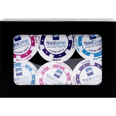 Custom Label Single Cup Coffee (6 Count Gift Box)