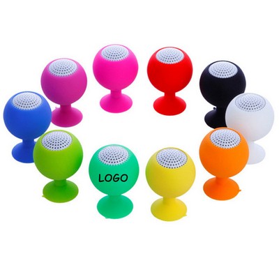 Silicone Bluetooth Speaker W/Phone Stand
