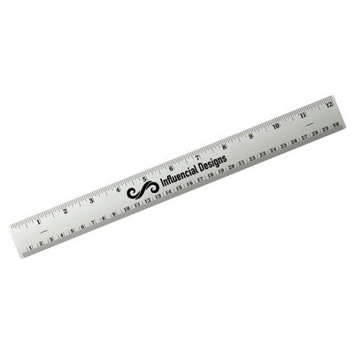 12" Aluminum Ruler with General Scales