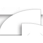 Sculptured Pockets® Folder w/Circular Edge Pockets & Alternative Business Card Slit