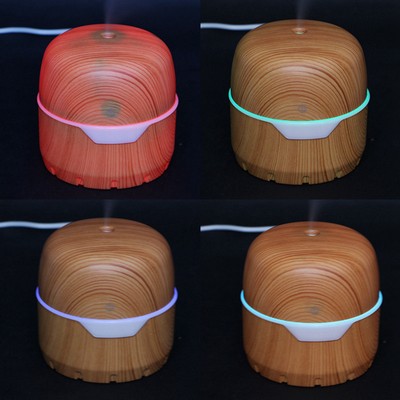 300ml Household Wood Grain Air Humidifier