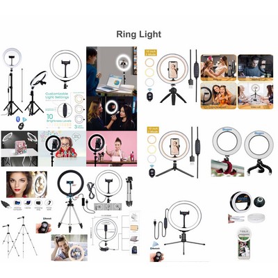 Promotek iBank® Home Streaming Studio with Ring Light & Tripod