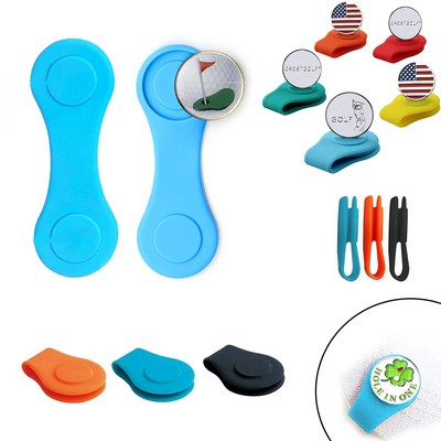 Silicone Golf Hat Clip Marker