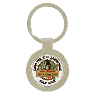 Sublimated Zinc Key Chains, Award Trophy,
