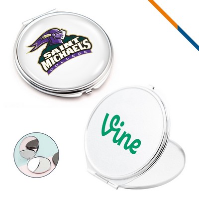 Zanita Round Shape Compact Makeup Mirror