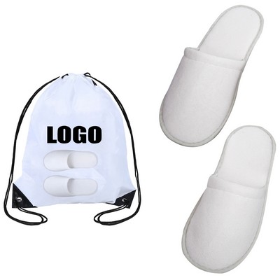 Closed Strap Travel Slipper w/Backpack