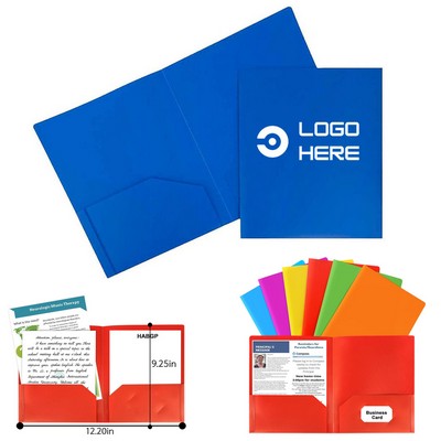 Waterproof Colored Folders