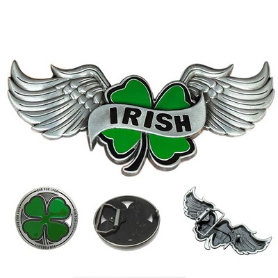 Custom Wings 3D Die Cast Belt Buckle