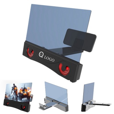 Dual Speakers Phone Screen Amplifier