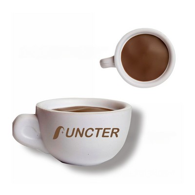 Coffee Cup Stress Reliever Foam Toy Coffee Cup Model Decoration Pressure Relief Grip