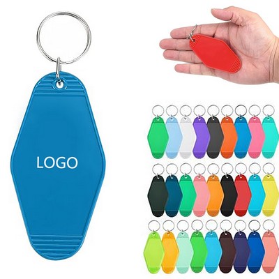 Retro Vintage Motel Keychain