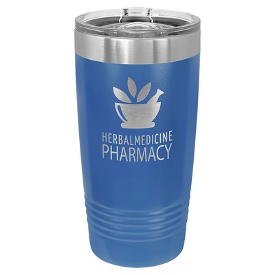 Polar Camel 20 oz. Royal Blue Insulated Ringneck Tumbler
