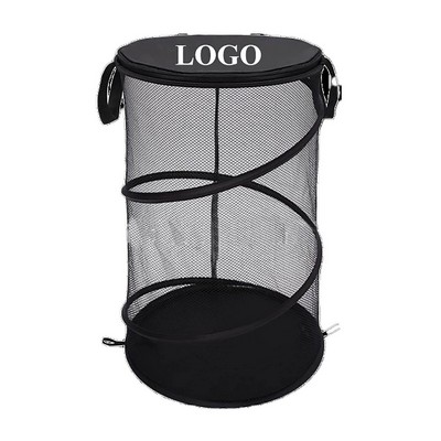 Large Collapsible Mesh Laundry Bag