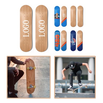 Premium Cold Pressed Skateboard Deck